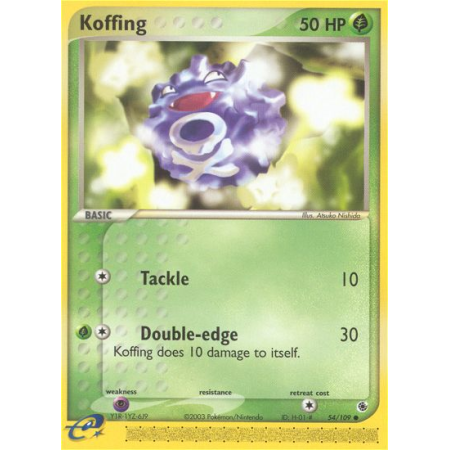 Koffing (Reverse Holo)