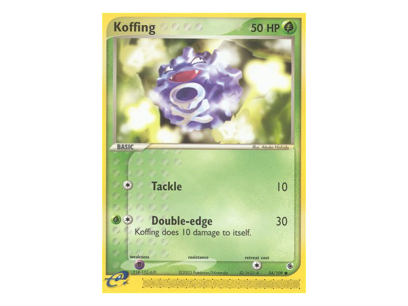 Koffing (Reverse Holo)