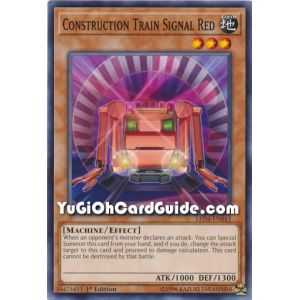 Construction Train Signal Red (Common) – Legendary Duelist Sisters of the Rose | Carta YUGIOH en México