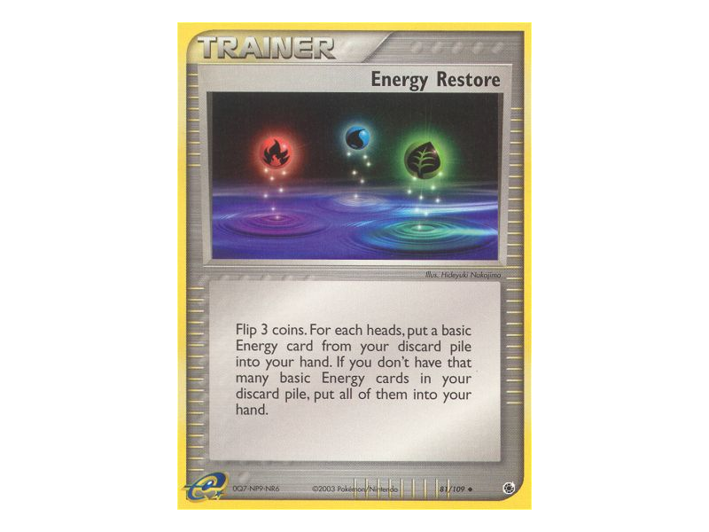 Energy Restore (Reverse Holo)