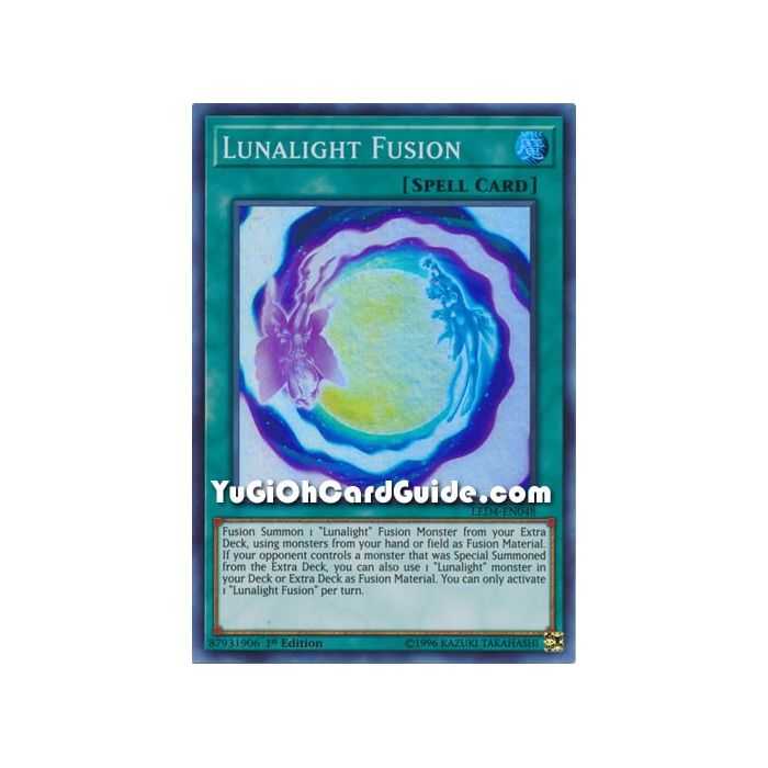Lunalight Fusion (Super Rare) – Legendary Duelist Sisters of the Rose | Carta YUGIOH en México
