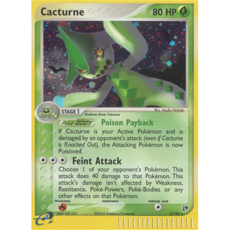 Cacturne (Reverse Holo)