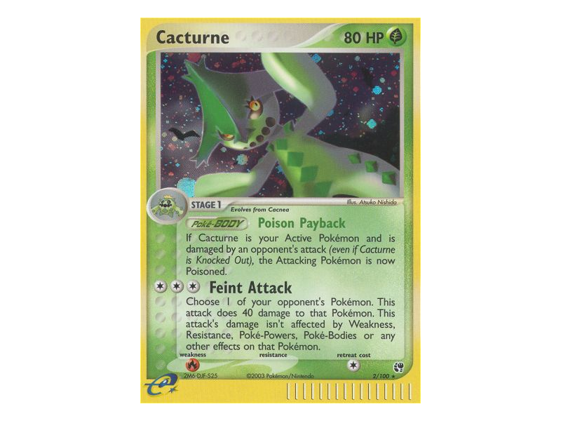Cacturne (Reverse Holo)