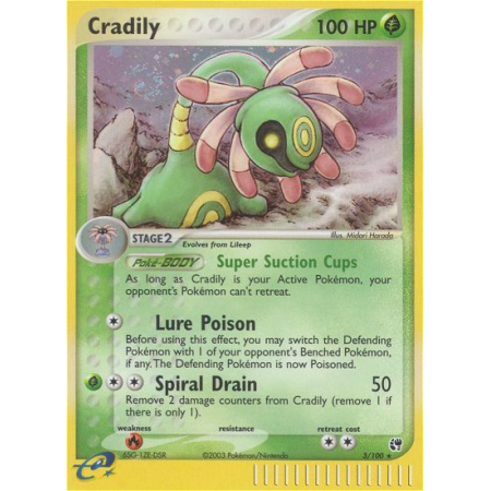 Cradily (Reverse Holo)