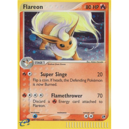 Flareon (Reverse Holo)