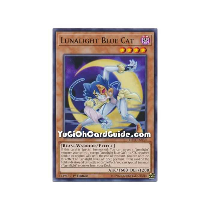 Lunalight Blue Cat (Common) – Legendary Duelist Sisters of the Rose | Carta YUGIOH en México