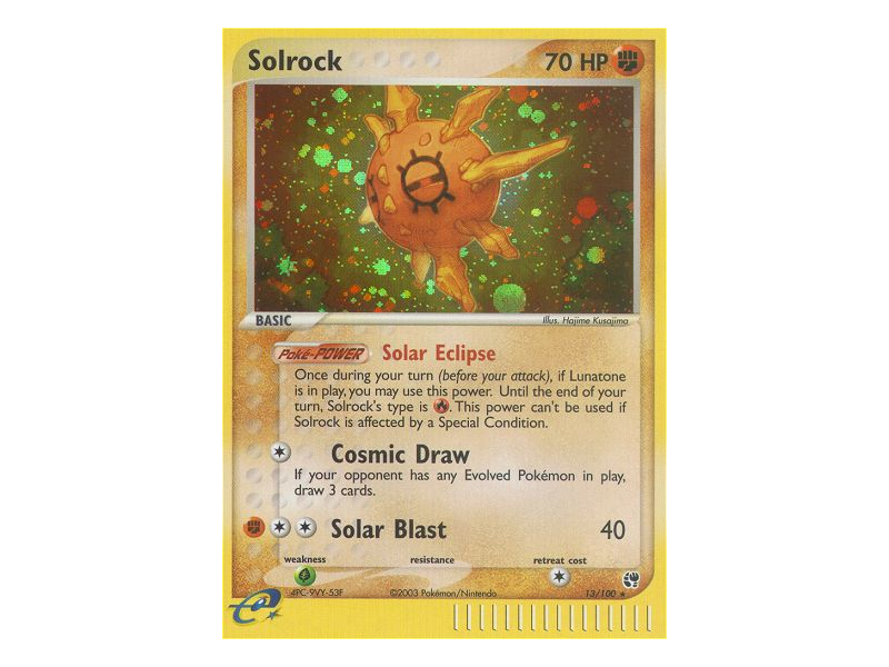Solrock (Reverse Holo)