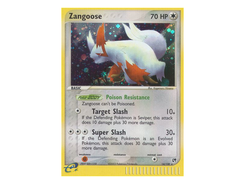 Zangoose (Reverse Holo)
