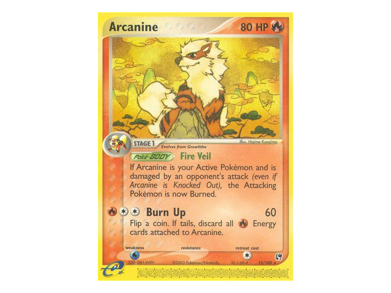 Arcanine (Reverse Holo)