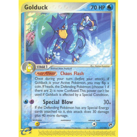 Golduck (Reverse Holo)