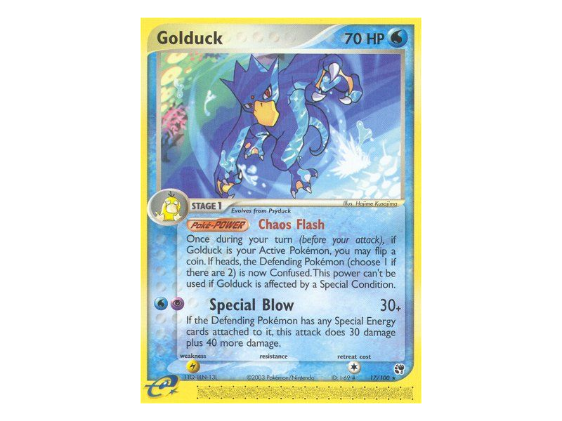 Golduck (Reverse Holo)