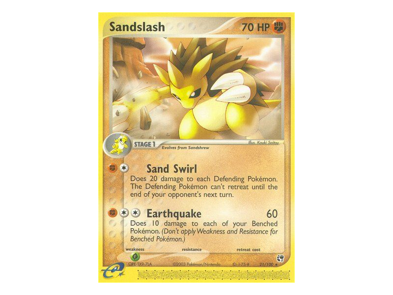 Sandslash (Reverse Holo)