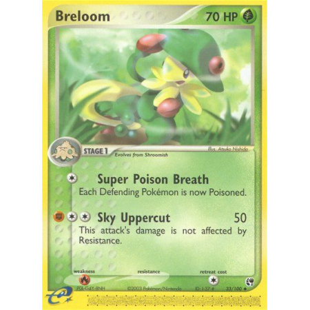 Breloom (Reverse Holo)