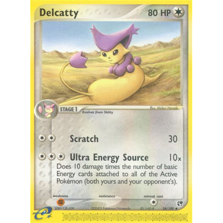 Delcatty (Reverse Holo)