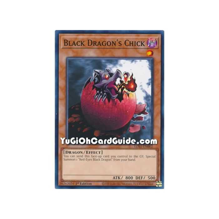 Black Dragon's Chick (Common) – Legendary Duelist Season 1 | Carta YUGIOH en México