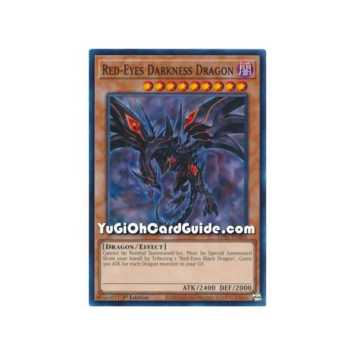Red-Eyes Darkness Dragon (Common) – Legendary Duelist Season 1 | Carta YUGIOH en México