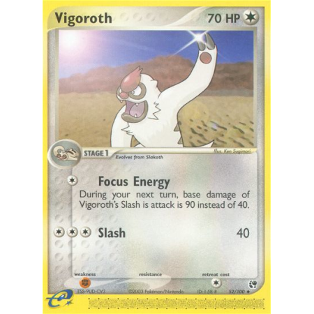 Vigoroth (Reverse Holo)