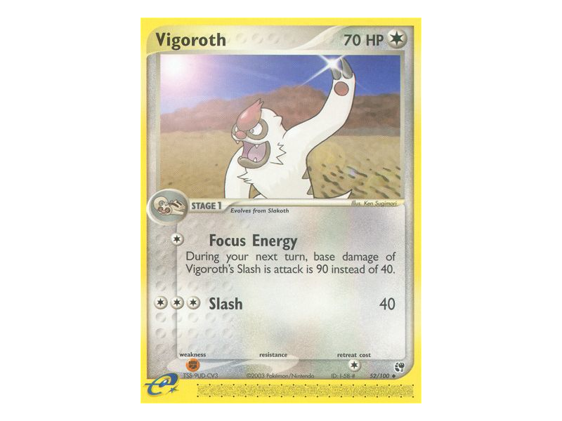 Vigoroth (Reverse Holo)