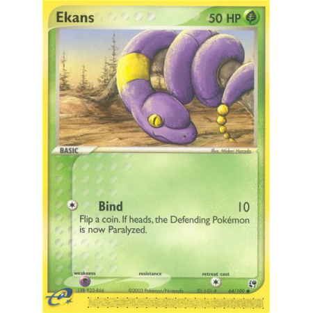 Ekans (Reverse Holo)