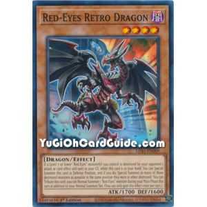Red-Eyes Retro Dragon (Common) – Legendary Duelist Season 1 | Carta YUGIOH en México