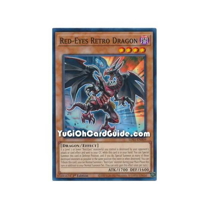 Red-Eyes Retro Dragon (Common) – Legendary Duelist Season 1 | Carta YUGIOH en México