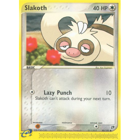 Slakoth (Reverse Holo)