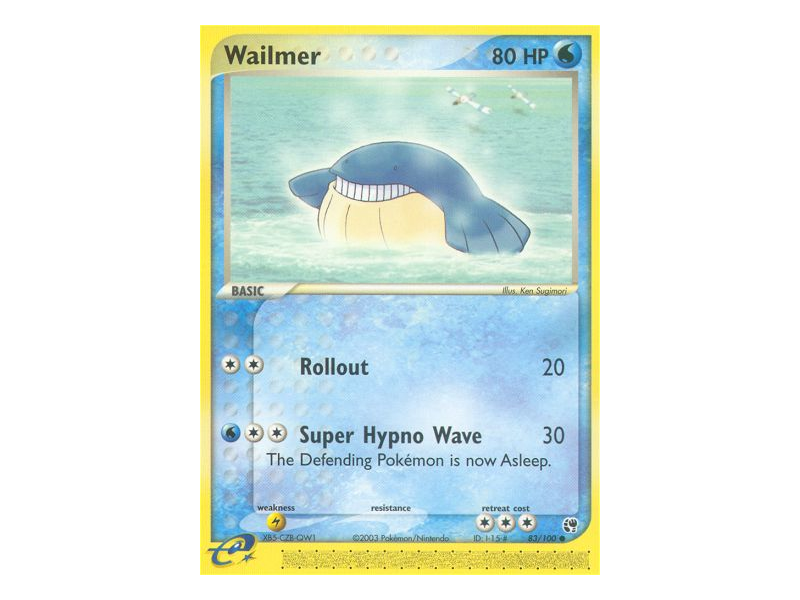 Wailmer (Reverse Holo)