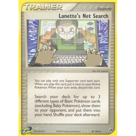 Lanette's Net Search (Reverse Holo)