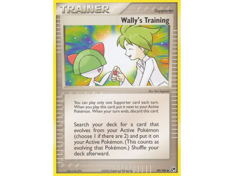 Wally's Training