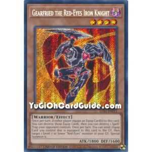 Gearfried the Red-Eyes Iron Knight (Secret Rare) – Legendary Duelist Season 1 | Carta YUGIOH en México