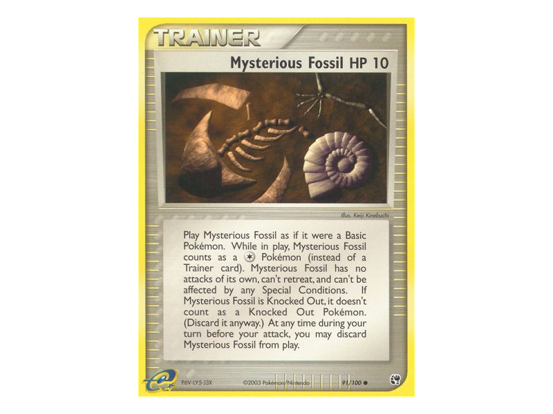 Mysterious Fossil (Reverse Holo)