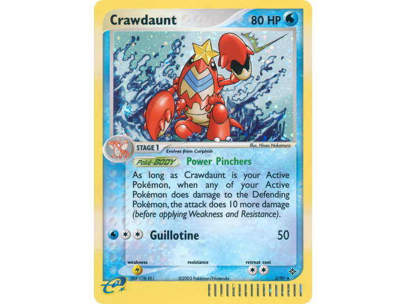 Crawdaunt (Reverse Holo)