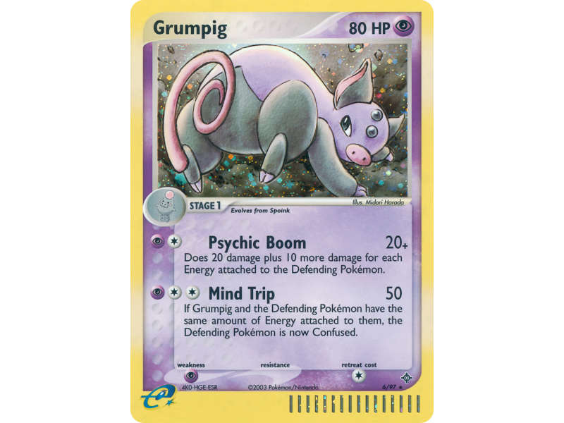 Grumpig (Reverse Holo)
