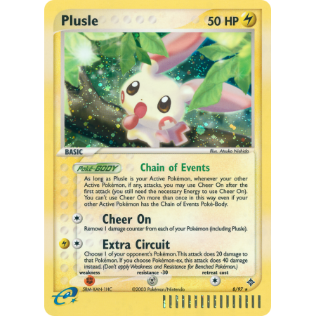 Plusle (Reverse Holo)