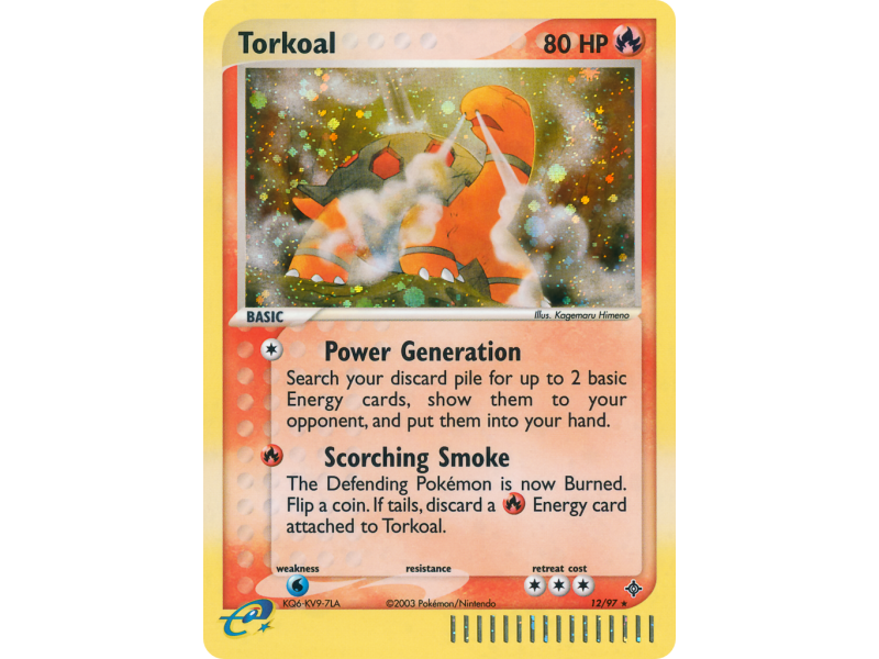 Torkoal (Reverse Holo)