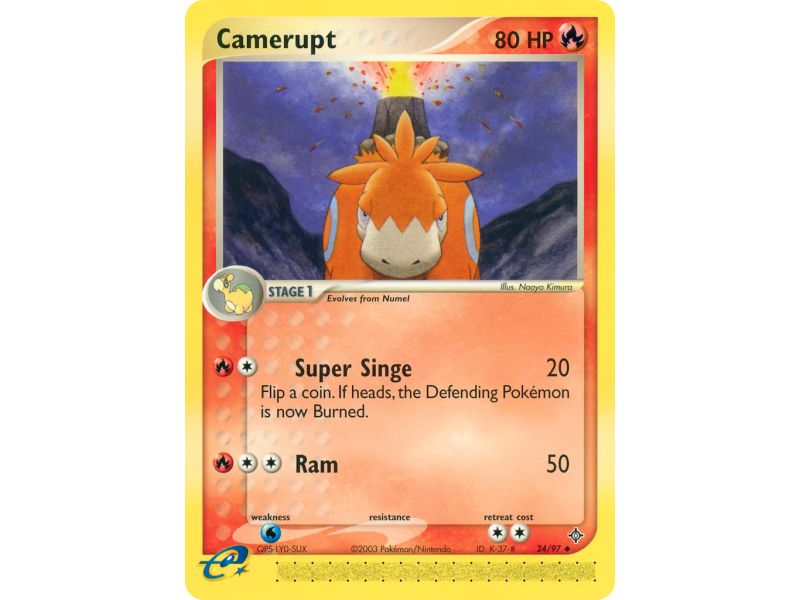 Camerupt (Reverse Holo)
