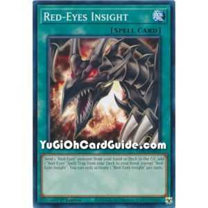 Red-Eyes Insight (Common) – Legendary Duelist Season 1 | Carta YUGIOH en México