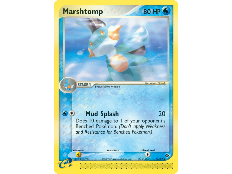 Marshtomp (Reverse Holo)