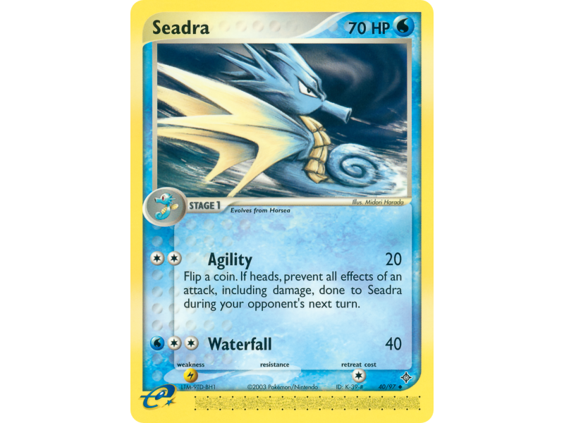 Seadra (Reverse Holo)