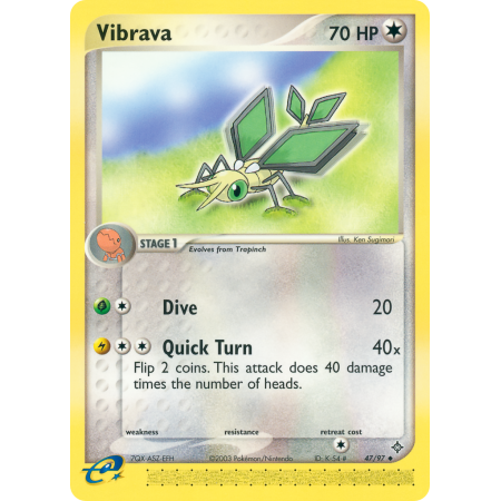 Vibrava (Reverse Holo)