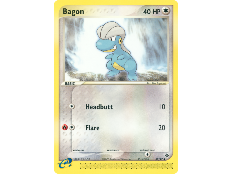 Bagon (Reverse Holo)