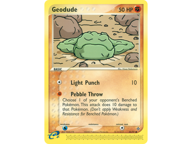 Geodude (Reverse Holo)