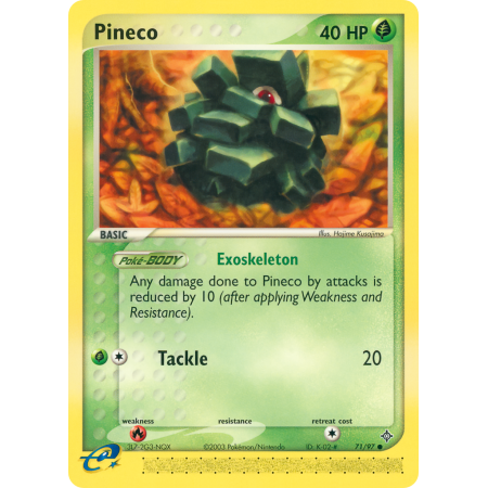 Pineco (Reverse Holo)