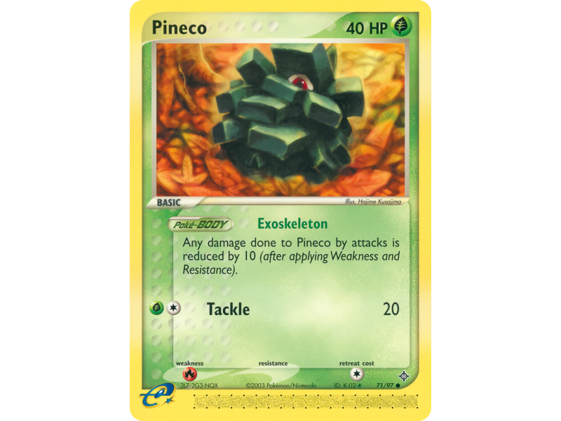 Pineco (Reverse Holo)