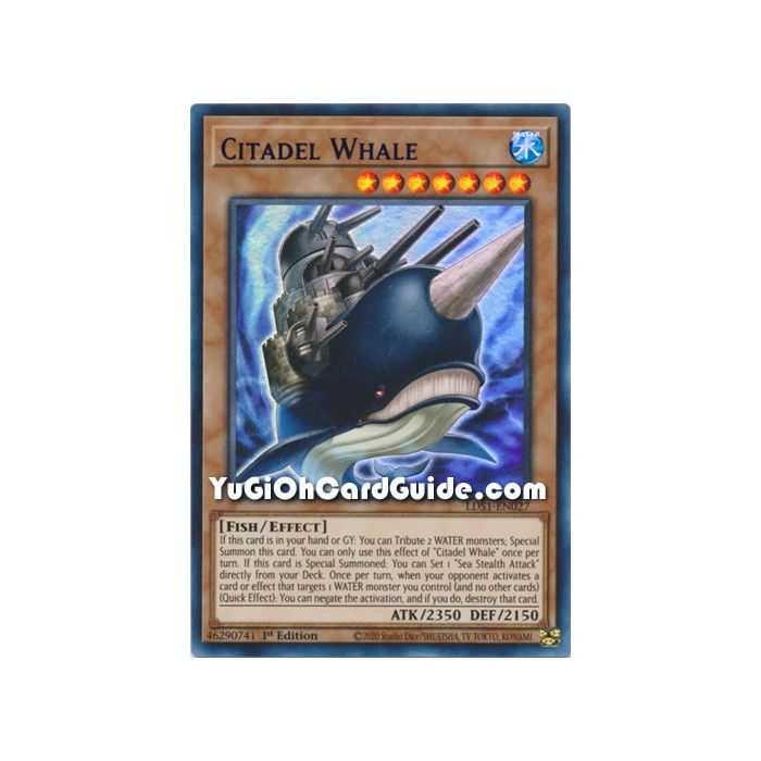 Citadel Whale (Ultra Rare) – Legendary Duelist Season 1 | Carta YUGIOH en México