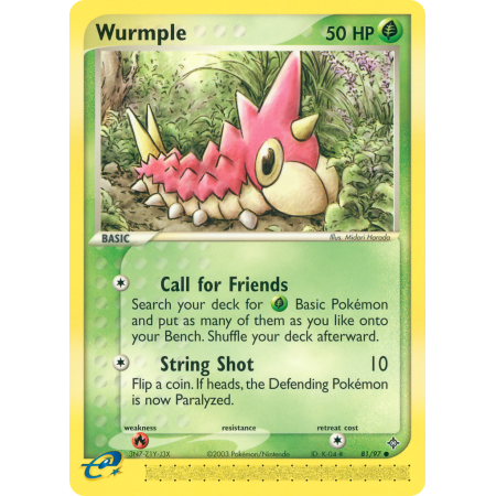 Wurmple (Reverse Holo)