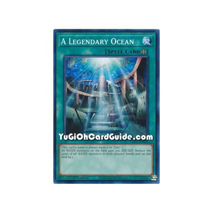 A Legendary Ocean (Common) – Legendary Duelist Season 1 | Carta YUGIOH en México