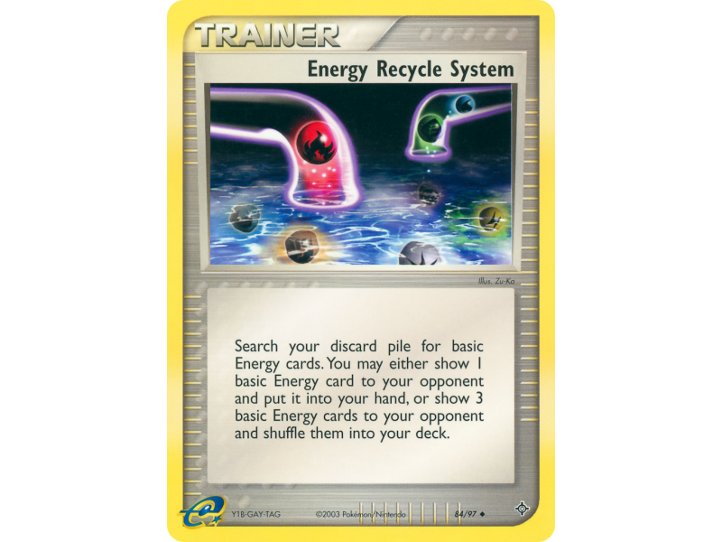 Energy Recycle System (Reverse Holo)