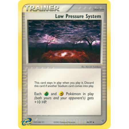 Low Pressure System (Reverse Holo)