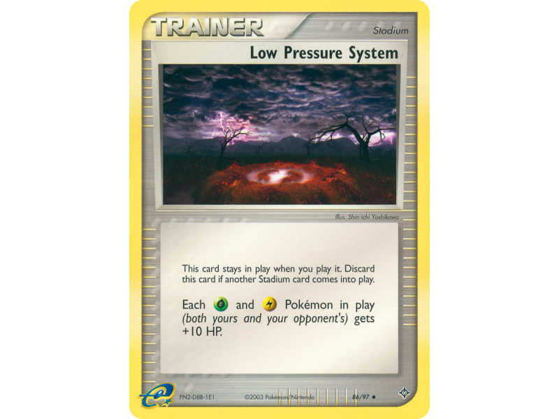 Low Pressure System (Reverse Holo)